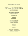 Konzert f-Moll op.8,4 RV297, PV442, F I:25 'Der Winter' fr Violine, Streichorchester und Bc Viola