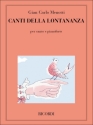 Canti della lontanaza  per soprano e pianoforte (it/en)