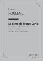 La dame  de Monte-Carlo fr Sopran und Ochester klavierauszug