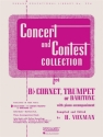 Concert and Contest Collection for cornet (trumpet, baritone) and piano solo part (treble clef)
