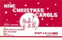 9 Christmas Carols for 1-2 descant recorders (or voice+rec) or piano
