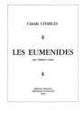Les Eumenides pour clarinette et piano