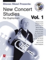 New Concert Studies vol.1 (+CD) fr Euphonium (Bariton) im Baschlssel