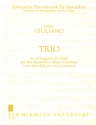 Trio G-Dur fr 2 Mandolinen und bc Stimmen