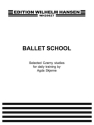 Ballet School selected Czerny Studies for daily training for piano (exercises a la barre et a la terre)