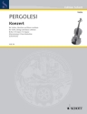 Konzert B-Dur fr Violine, Streicher und Basso continuo Klavierauszug mit Solostimme