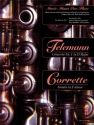 MUSIC MINUS ONE FLUTE WORKS BY TELEMANN AND CORRETTE