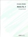 Ritmica no.5 for percussion ensemble score