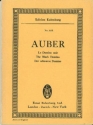 Ouvertre zur Oper 'Der schwarze Domino' fr Orchester Studienpartitur