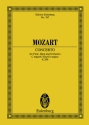 Konzert C-Dur KV299 für Flöte, Harfe und Orchester Studienpartitur