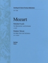 Meistermusik KV477 fr TTBB Chor und Orchester Partitur