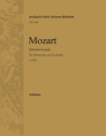 Meistermusik KV477 fr TTBB Chor und Orchester Violoncello / Kontrabass