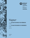 Die Meistersinger von Nrnberg - Ouvertre fr Orchester Partitur