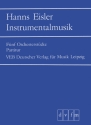 Instrumentalmusik - 5 Orchesterstcke fr Orchester Studienpartitur