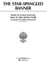 The Star Spangled Banner for mixed chorus and piano,  score