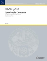 Quadruple Concerto fr Flte, Oboe, Klarinette, Fagott und Orchester Klavierauszug