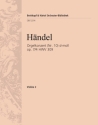 Konzert d-Moll op.7,4 HWV309 fr Orgel und Orchester Violine 2