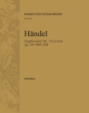 Konzert d-Moll op.7,4 HWV309 fr Orgel und Orchester Kontrabass