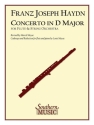 CONCERTO D MAJOR FOR FLUTE AND PIANO MOYSE, L.+M., REV.