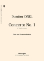 Concerto no.1 for tuba and orchestra for tuba and piano