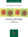 Concerto Re majeur op.3,9 pour violon et guitare,  parties