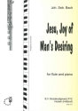 Jesu Joy of Man's Desiring for flute and piano
