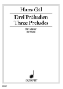 3 Prludien op.65 (1944) fr Klavier