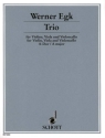 Trio A-Dur fr Violine, Viola und Violoncello Partitur und Stimmen