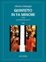 Quintett f-Moll fr Klavier und Streicher Streicherstimmen