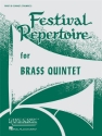 Festival Repertoire for brass quintet Cornet 1 (Trumpet 1)