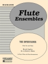 The Entertainer for 3 flutes and piano parts