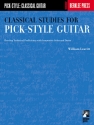 Classical Studies for pick-style guitar