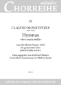 Ave maris stella - Hymnus fr 2 gem Chre und b.c. Partitur