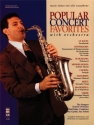 MUSIC MINUS ONE ALTO SAXOPHONE POPULAR CONCERT FAVORITES WITH ORCHESTRA BOOK+CD