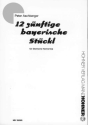 12 znftige bayerische Stckl fr steirische Harmonika