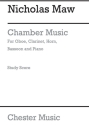 CHAMBER MUSIC FOR OBOE, CLARINET, HORN, BASSOON AND PIANO,  STUDY SCORE V E R L A G S K O P I E