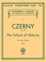 The School of Velocity op.299 for piano
