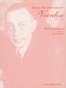 Vocalise op. 34/14 fr Viola und Klavier