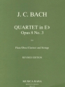 Quartett Es-Dur op.8,3 fr Flte (Oboe, Klarinette) und Streichtrio Stimmen