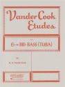 Etudes for bass in e flat or b flat (tuba)