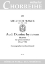 Audi domine hymnum - Motette fr gem Chor (SSATTBB) a cappella Singpartitur