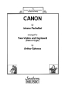 Canon for 2 violins and keyboard