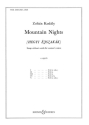 Mountain Nights nos.1-5 for female chorus (SSA(A) score (en)