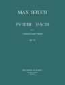 Swedish Dances op.63 for clarinet and piano