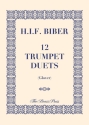 12 Trumpet Duets  2 scores