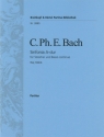 Sinfonia A-Dur Wq182,4 fr Streicher und Bc Partitur