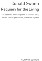 Requiem for the Living for speaker, mezzo-s./bar., chorus, percussion, cimbalom,  score