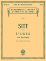 Etudes op.32 vol.1 20 etudes in the first position for violin