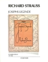 Josephs Legende op. 63 Handlung in einem Aufzuge Klavierauszug (dt/en)