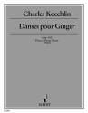Danses pour ginger op.163 fr Klavier bzw. 2 Klaviere (z. Auff. 2 Exempl. erforderlich)